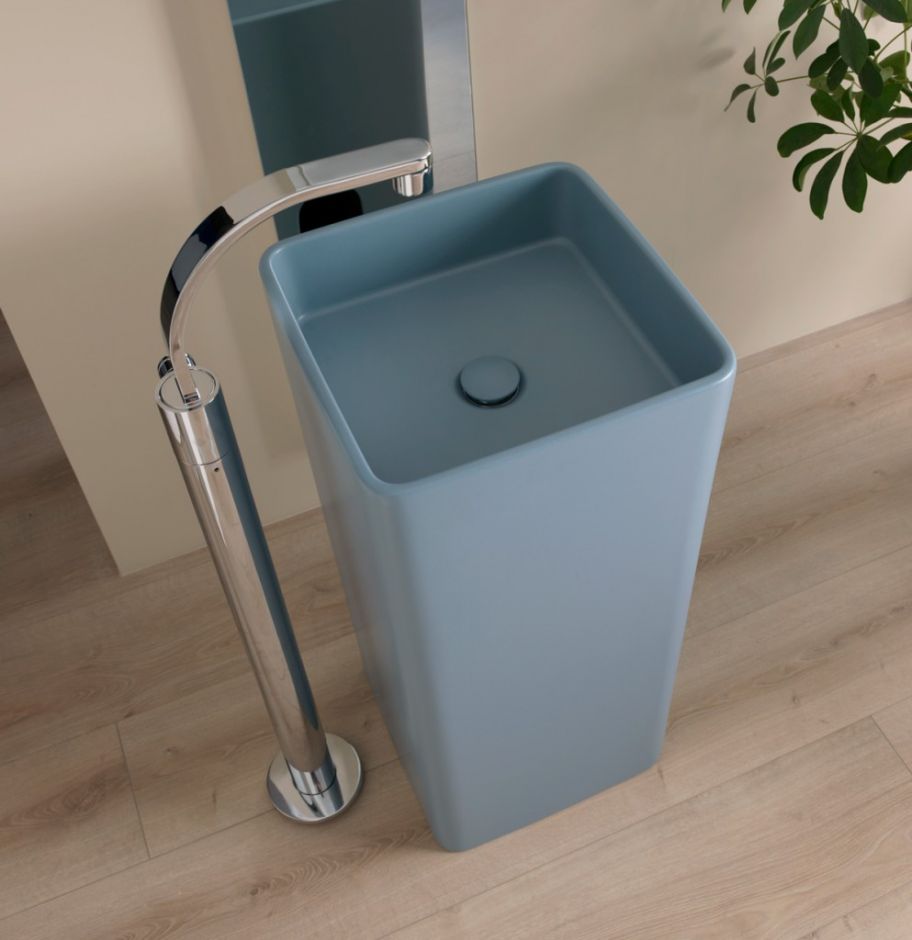 Напольная раковина Flaminia Monowash Freestanding Basin 40х40 ФОТО