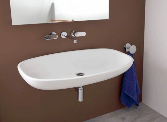 Раковина Flaminia Nuda 95 Countertop - Wall Hung Basin 95х54,5 ФОТО