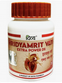 Хридьямрит вати , HRIDYAMRIT VATI Extra Power Divya DS , 80 таб