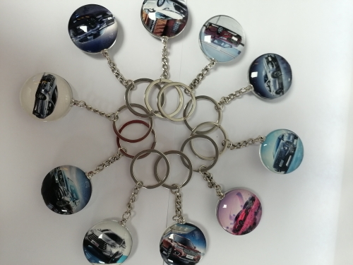 Брелок авто Китай в ассортименте , набор 10 штук