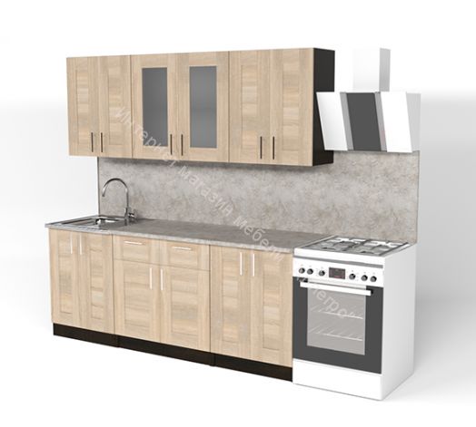 Кухонный гарнитур Ника ультра 2000 мм