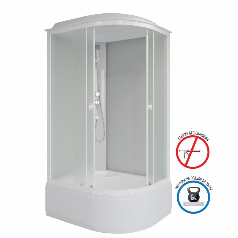 Душевая кабина Niagara Promo P110/80/40L/MT 1100х800х2150