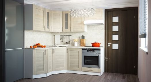 Кухонный гарнитур Лира мега оптима 2000х1500 мм