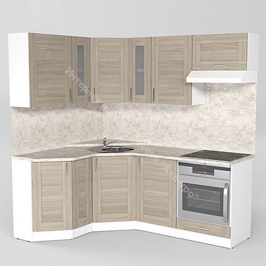 Кухонный гарнитур Лира мега оптима 2000х1500 мм