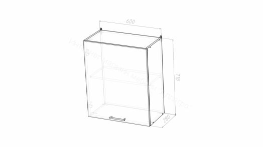 Кухонный гарнитур Лира оптима 1500х1800 мм