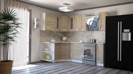 Кухонный гарнитур Лира оптима 1500х1800 мм