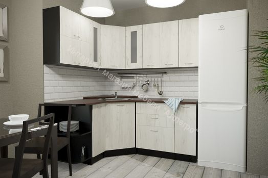 Кухонный гарнитур Лоретта оптима 1500х1800 мм