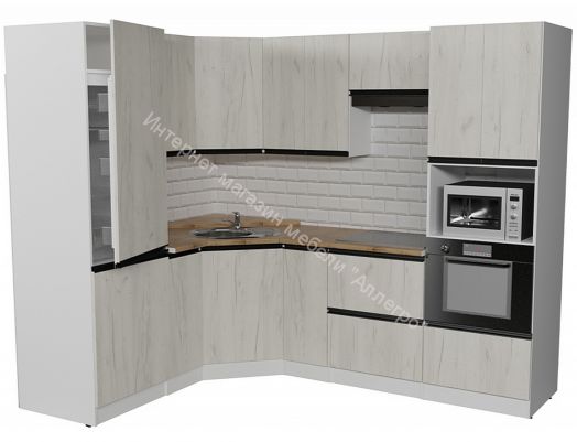 Кухонный гарнитур Амели оптима 1800х2400 мм