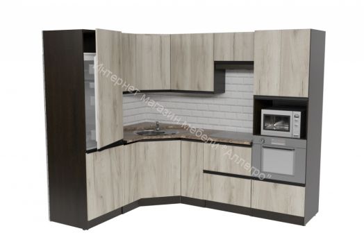 Кухонный гарнитур Равенна оптима 1800х2400 мм