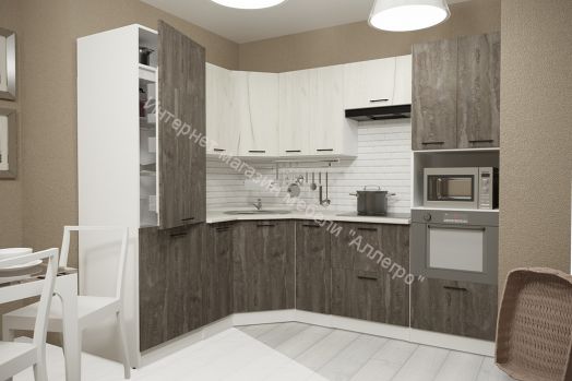 Кухонный гарнитур Сиена  оптима 1800х2400 мм