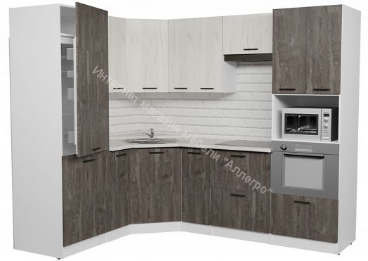 Кухонный гарнитур Сиена  оптима 1800х2400 мм