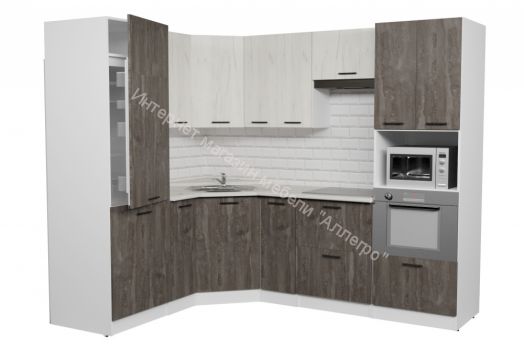 Кухонный гарнитур Сиена  оптима 1800х2400 мм
