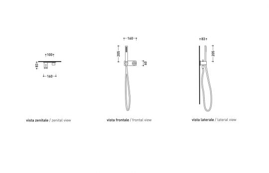 Смеситель Flaminia Noke Concealed Shower Mixer With Diverter ФОТО