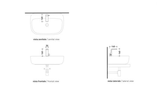 Смеситель Flaminia Noke Single Lever Basin Mixer ФОТО