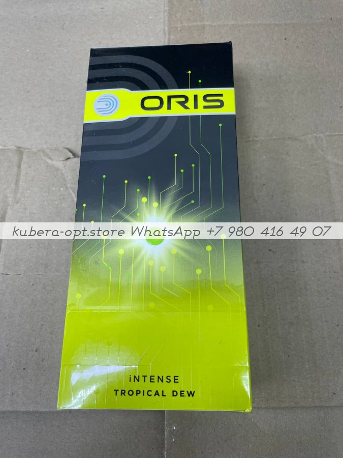 Oris Intense Tropical Dew (Орис компакт с салатовой кнопкой) минимальный заказ 1 коробка (50 блоков) можно миксом