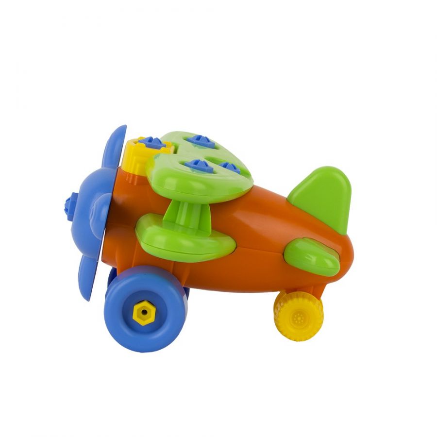 Игрушка «Самолет» (23 предмета, отвертка 1шт., шестигранник 1шт.)