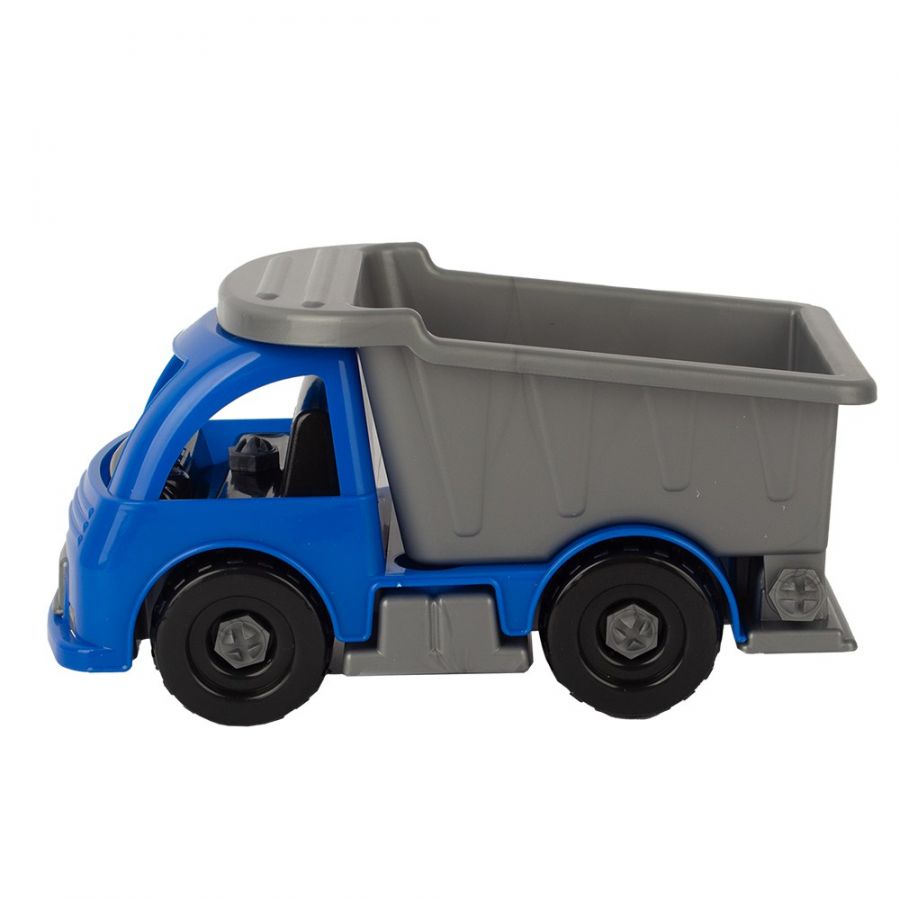 Игрушка «Самосвал» (23предмета, отвертка 1шт., шестигранник 1шт., ключ гаечный 1шт.)