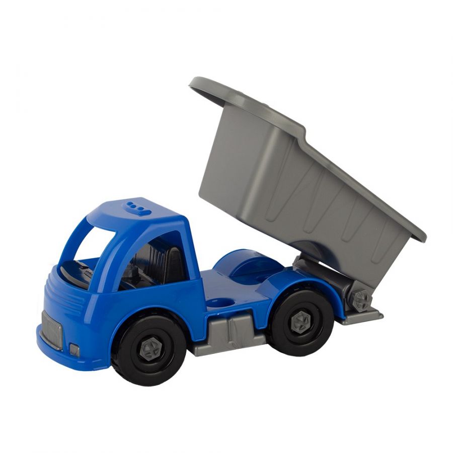 Игрушка «Самосвал» (23предмета, отвертка 1шт., шестигранник 1шт., ключ гаечный 1шт.)