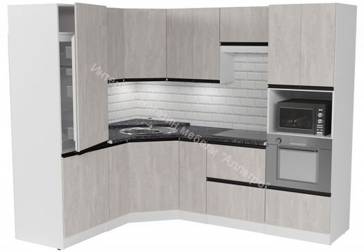 Кухонный гарнитур Сюита оптима 1800х2400 мм