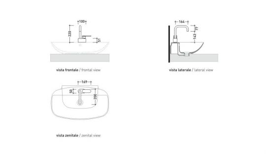 Смеситель Flaminia X1 Single Lever Basin Mixer ФОТО