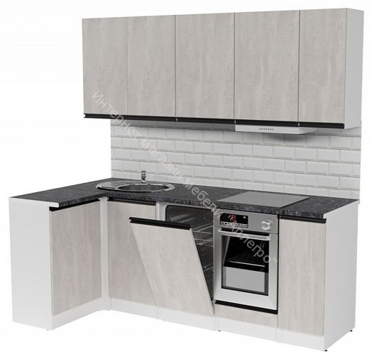 Кухонный гарнитур Сюита прайм 400 1100х2000 мм