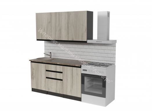 Кухонный гарнитур Равенна нормал 1500 мм