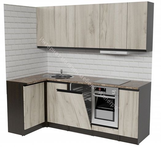 Кухонный гарнитур Равенна прайм 400 1100х2000 мм