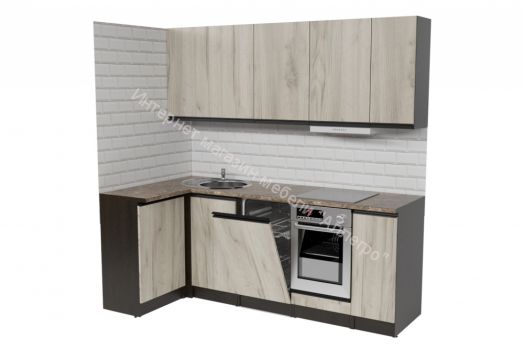 Кухонный гарнитур Равенна прайм 400 1100х2000 мм