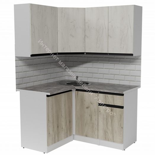 Кухонный гарнитур Паола прайм 1200х1400 мм