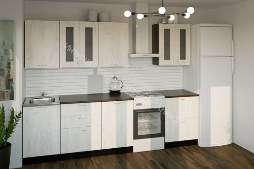 Кухонный гарнитур Лоретта компакт 2200 мм