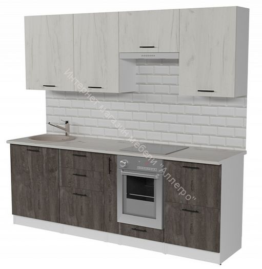 Кухонный гарнитур Сиена компакт 2200 мм