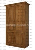 Шкаф 2-х створчатый из серии Дарина (сосна)