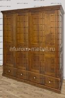 Шкаф 4-х ств. Дубрава