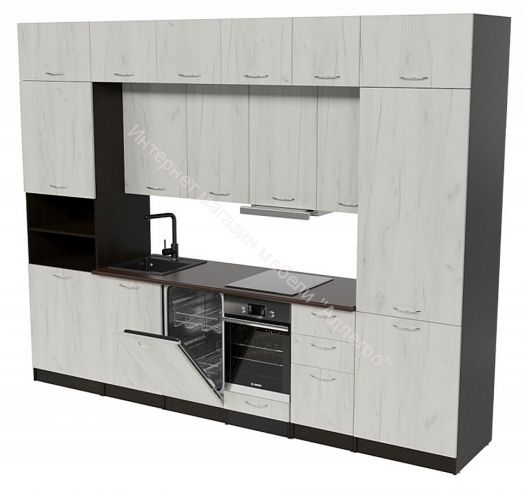 Кухонный гарнитур Лоретта люкс 3000 мм