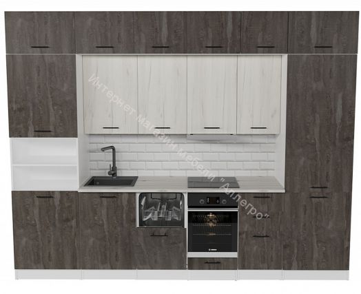 Кухонный гарнитур Сиена люкс 3000 мм