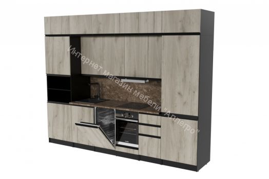 Кухонный гарнитур Равенна люкс 3000 мм