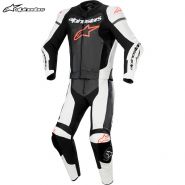 Комбинезон Alpinestars GP Force Lurv, чёрно-бело-красный