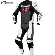 Комбинезон Alpinestars GP Force Lurv, Черно-бело-красный