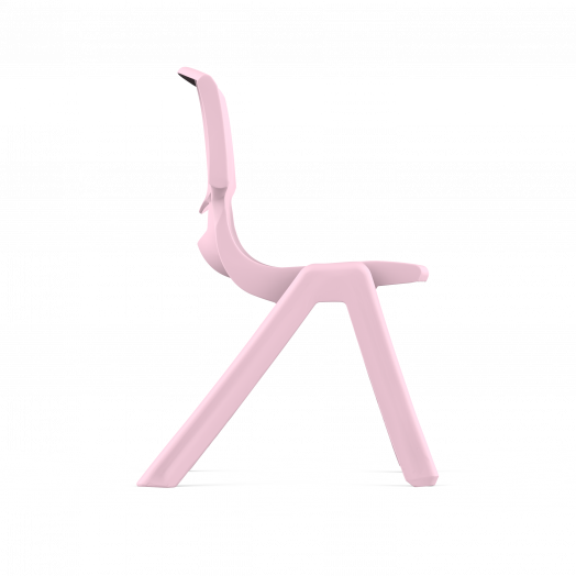 Стул детский, пластиковый, штабелируемый BALU (розовый)