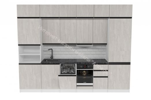 Кухонный гарнитур Сюита люкс 3000 мм