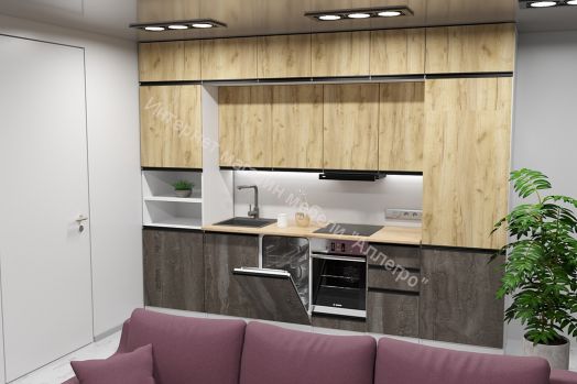 Кухонный гарнитур Сапфир экстра 3000 мм