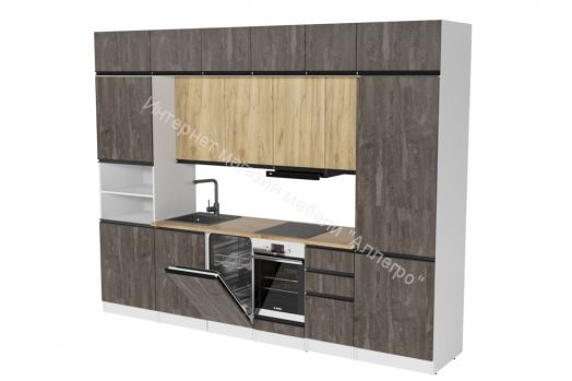 Кухонный гарнитур Сапфир 2 экстра 3000 мм