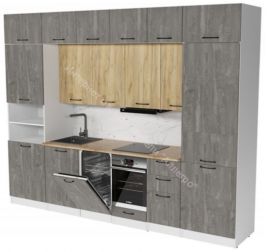 Кухонный гарнитур Сапфир 2 3000 мм