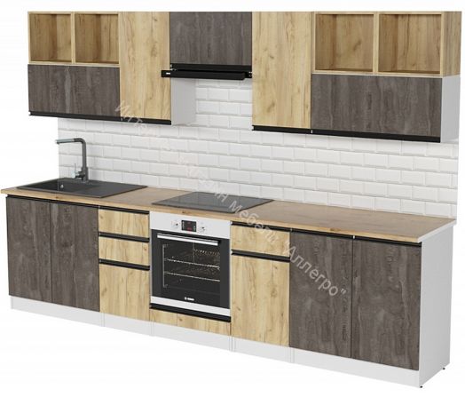Кухонный гарнитур Виола экстра 3000 мм