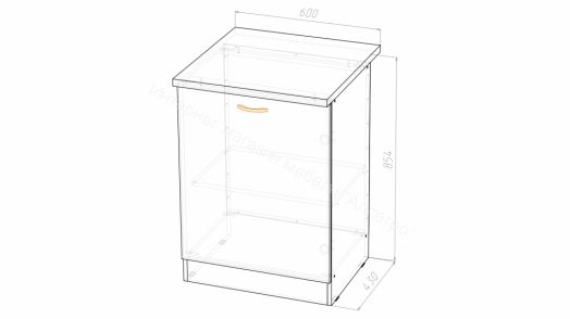 Кухонный гарнитур Кварц экстра 3000 мм