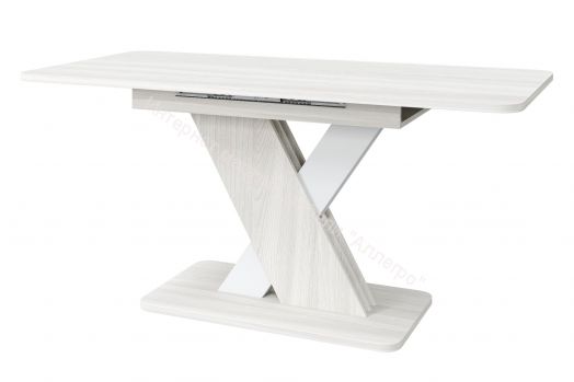 Стол раздвижной "Крокус" Ясень анкор