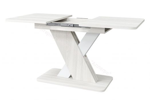 Стол раздвижной "Крокус" Ясень анкор