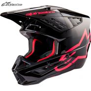 Шлем Alpinestars S-M5 Corp, Черно-розовый