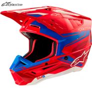 Шлем Alpinestars S-M5 Action 2, Красно-синий