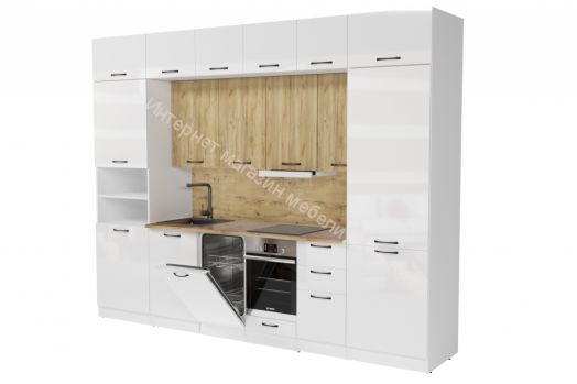 Кухонный гарнитур Жасмин экстра 3000 мм